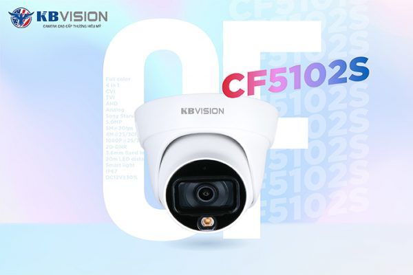 Camera quan sát giá rẻ dạng Dome Full Color CF5102S giá rẻ tại Kon Tum